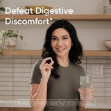 Sports Research Digestive Enzymes with Probiotics & Ginger - Plant Based for Dairy, Protein, Sugar & Carbs - Non-GMO Verified & Vegan Friendly (90 Veggie Capsules)