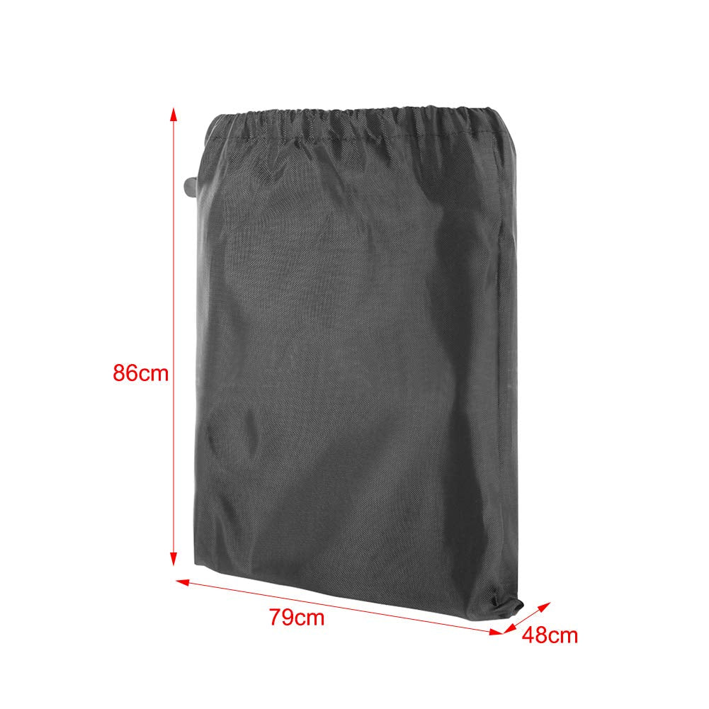Cooler Cart Cover, Universal Waterproof 190T Polyester Fit for Most 80 QT Rolling Ice Chest Cart, Protective Cover for Beverage Cart, Party Cooler, Backyard, Deck, and Patio Use