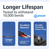 T POWER 24V Charger for Cloud Massage 9486098094 Shiatsu Foot Massager Deep Kneading Machine with Heat Therapy XH2400-2500 XH24002500 Ac Dc Adapter Power Supply Cord