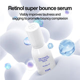 IOPE Retinol Super Bounce Serum - Korean Retinol Eye Cream, Intensive Reactivating Korean Retinoid, Anti-Aging, Reduction in Fine Wrinkles, Beginner Friendly, 1.01 Fl Oz.