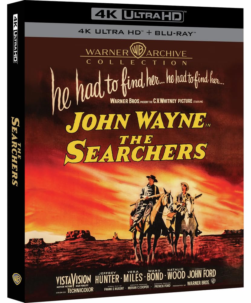 The Searchers [4K UHD + Blu-ray]