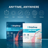 DripDrop Hydration Packets - Bold Variety Pack - Single Serve Electrolytes Powder Drink Mix - Watermelon, Berry, Lemon, Orange - Non-GMO, Gluten Free, Vegan - 192 Sticks