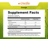 Create Creatine Monohydrate Gummies for Men & Women, Boost Focus, Strength, and Endurance, Anti-Melting Formula, Vegan, Gluten-Free, Non-GMO, 1.5g of Creatine per Gummy (Orange, 90 ct)