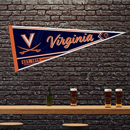 Rico Industries NCAA Classic 12" x 30" Felt Wall Décor Pennant - Great for Home/Bed Room/Man Cave Décor