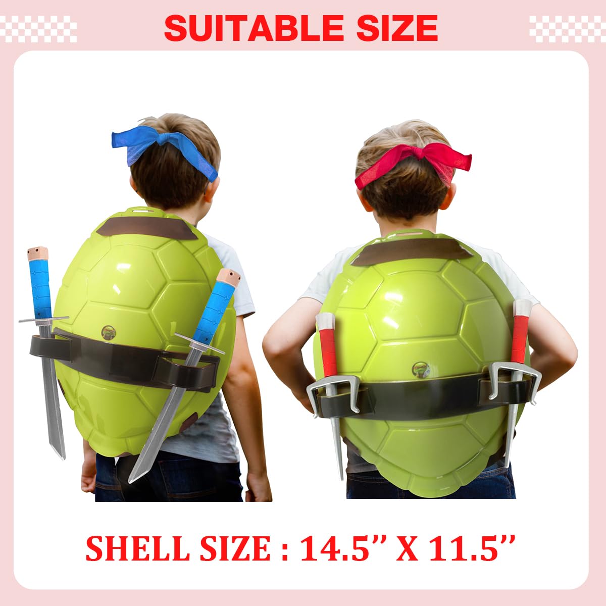 Geamiki Super Hero Cosplay Costume with Weapons Party Halloween Christmas Favors Red