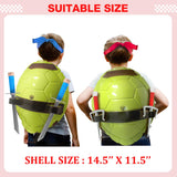 Geamiki Super Hero Cosplay Costume with Weapons Party Halloween Christmas Favors Red