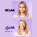 Instyler Freestyle Ceramic Styling Wand | Salon Quality at Home | Ionic Tip Barrel | Dual Voltage Tool | Ceramic Heated Bristles | Frizz Reducing Brush