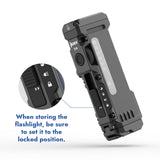 WUBEN X4 EDC Rechargeable Flashlight with RGB Light, LED Flashlight 1500 High Lumens with Tactical Switch and Magnetic, IP65 Portable Pocket USB C, Mini Flash Light for Travel, Camping, Work
