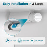 ICEPURE Alkaline RWF5800A-AL Refrigerator Water Filter Replacement for Frigidaire EPTWFU01, EWF02, Pure Source Ultra II, PureSource Ultra 2, GP006, BO022, MR022, SCWFTCTO, 4562222, Enhances PH, 4Pack
