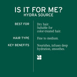 Biolage Hydra Source Conditioning Balm - Conditions, Detangles & Adds Softness, For Dry Hair, Infused with Micro-Filtered Aloe Vera, Vegan & Paraben-Free, Packaging may vary