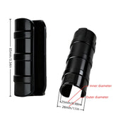 50PCS 3/4 Inch(25mm) Greenhouse Clips – Black Plastic Clamps for PVC Pipe, Garden Buildings, Greenhouse Films, Sunshade Nets, Shelters, Farming, and Gardening (3/4 in)
