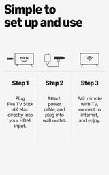 Amazon Fire TV Stick 4K Max (newest model), streaming device, with AI-powered Fire TV Search, supports Wi-Fi 6E, free & live TV without cable or satellite, find shows faster with Alexa+