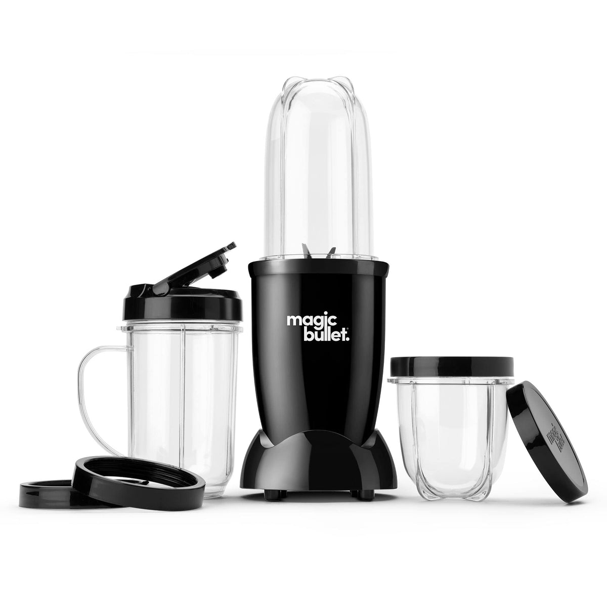 magic bullet® Personal Blender, 22 oz Cup, 250 Watt, Black, MBR-1101AK