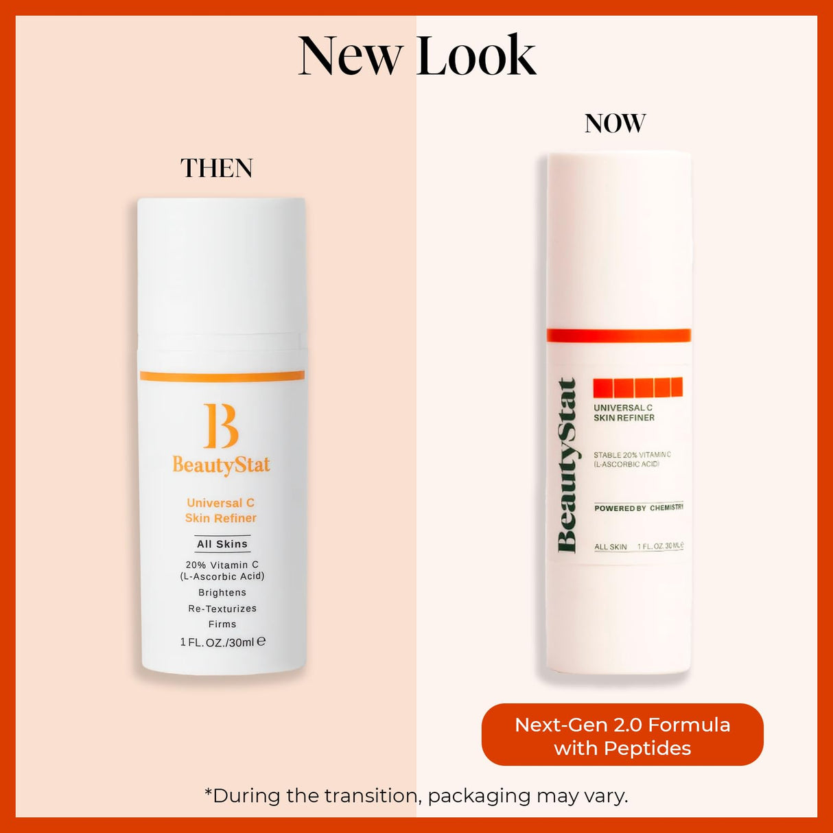 BeautyStat Universal C Refiner - Made in the USA - 20% Pure Vitamin C Serum For Face - Clinically Tested to Decrease the Look of Fine Lines and Wrinkles and Improve Firm Skin Tones - 1oz, 30ml