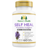 Nature's Health Self Heal Prunella Vulgaris Supplement – Heal All – Promote Healthy Skin & Immune System Support – 1000 mg per Serving – 60 Vegetarian Capsules – Non-GMO