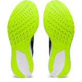 ASICS Men's Magic Speed Running Shoes, 12, MAKO Blue/Hazard Green