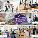 Simply 12x24x1 Air Filter, Merv 13, MPR 1500, 6 Pack, For Home AC Furnace & HVAC (Actual Size: 11.75"x23.75"x0.75") DUST, Pet, & Allergy Control