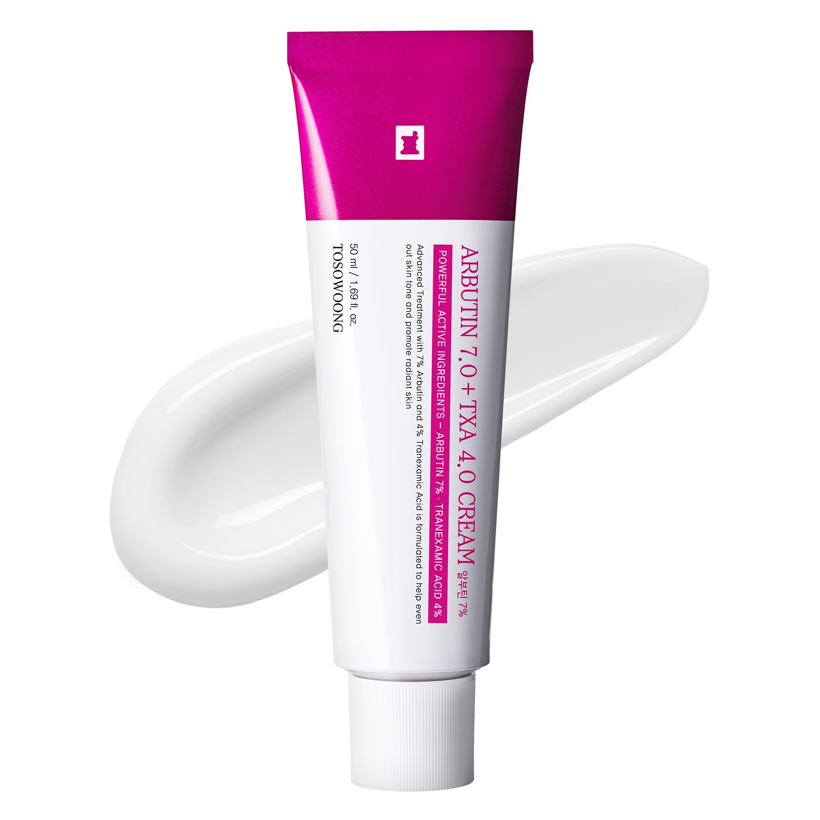 ボディ・フェイスケア ArbutinSkinBooster. Tranexamic AcidCream TOSOWOONG Arbutin 7% + Tranexamic Acid 4% Cream, 70,000ppm