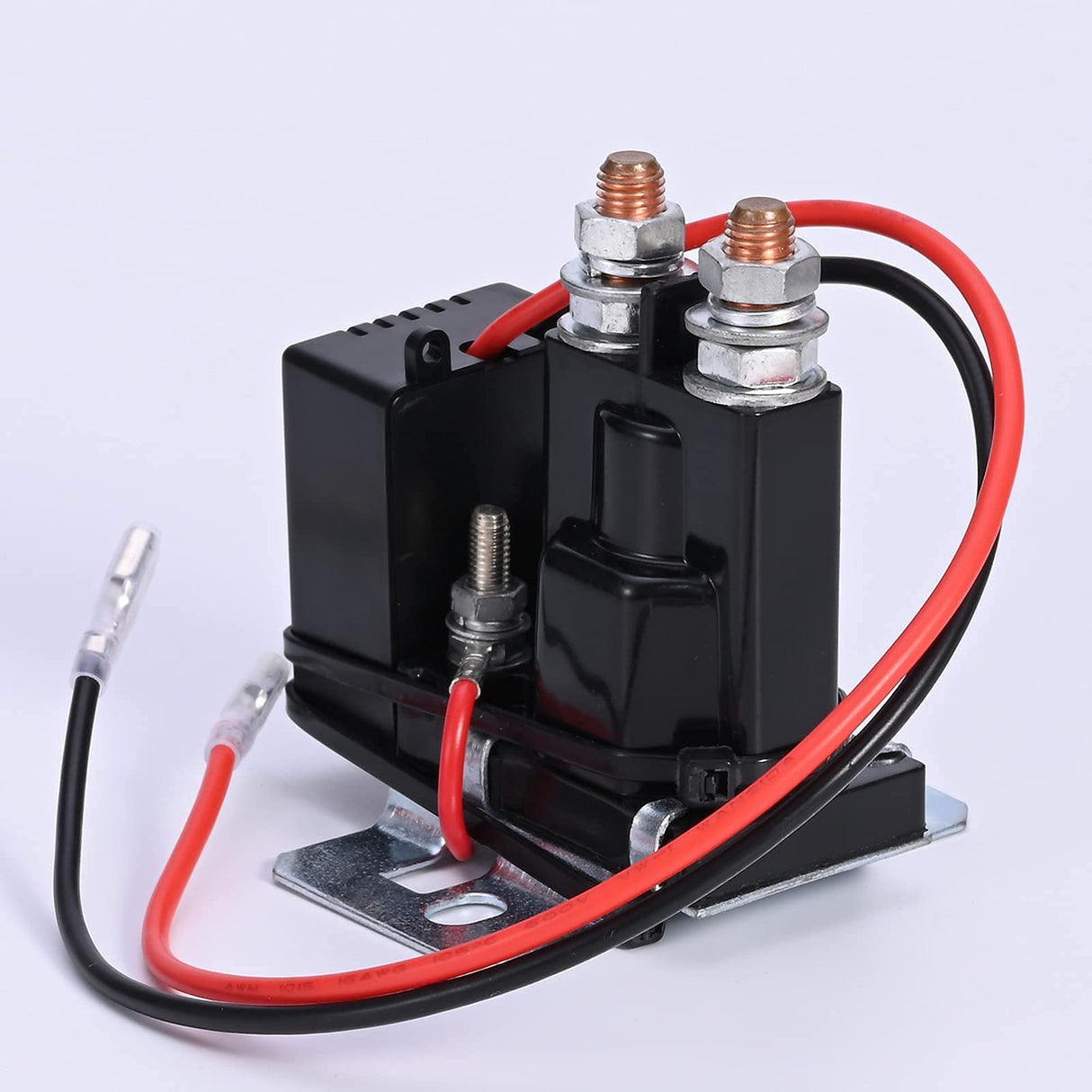 Car 500A Starting 200A Rated Wireless Battery Disconnect Switch & 4 AWG 1FT Battery Cables Set, Remote Kill Switch for Car Truck DC12V Anti-Theft Prevent Battery Drain Battery Switch Isolator On Off