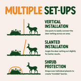 Dalen Deer-X Protective Netting for Gardens & Landscapes - 7 ft x 100 ft