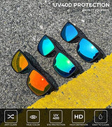 KALIYADI Polarized Sunglasses for Men, Lightweight Sun Glasses with UV Protection for Driving Fishing Golf