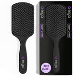 Ergo Super Gentle Mini Paddle Brush for Blow Drying - Hair Brushes for Women with Thick or Thin Hair - Dual Hairbrush for Women - Detangler Hair Brush - Gently Detangles Curly or Wet Hair - ERG1000
