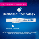 Clearblue Early Pregnancy Test Kit, at-Home Pregnancy Test Kit for Women, hCG Hormone Pregnancy Tests with Easy-to-Read Results, 10 Tests