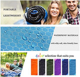 Camping Sleeping Bag for Adults Boys and Girls,Cold and Warm Weather-Summer, Spring, Fall, Lightweight, Waterproof Compact Bag for Camping Gear Equipment, Traveling, and Outdoors