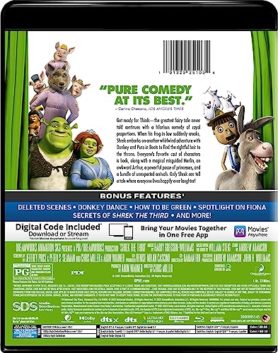Shrek the Third - 4K Ultra HD + Blu-ray + Digital [4K UHD]