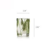 Thymes Frasier Fir Pine Needle Candle – Holiday Candles for Home Scented with Notes of Crisp Siberian Fir, Cedarwood & Sandalwood – Christmas Decor (2 oz)