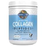 Garden of Life Grass Fed Collagen Peptides Powder Unflavored Collagen Powder for Women Men Hair Skin Nails Joints, Hydrolyzed Collagen Protein Supplements, Collagen for Women & Men, 28 Servings