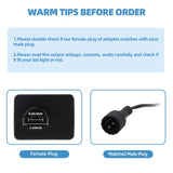 [4Pack] Replacement Yard Inflatable Adapter - 1.5A Transformer US Plug for Halloween Christmas Thanksgiving Inflatables, Class 2 Power Supply 120vac 60hz for LED Light