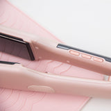 ANGENIL Pro Titanium Flat Iron Hair Straightener 1.75" Wide, Salon Grade Dual Voltage Straightening and Curler 2-in-1 with Heat Resistant Silicone Mat, Adjustable Temp 240°F-470°F, 15s Fast Heating