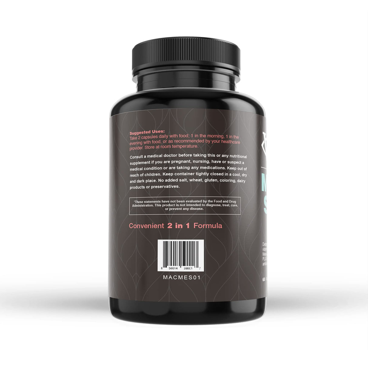 Visual Advantage® Macular Support + Meso-Z – Blue Light Eye Vitamin with Triple Antioxidants for Advanced Protection Against Digital Screens (60-Count)