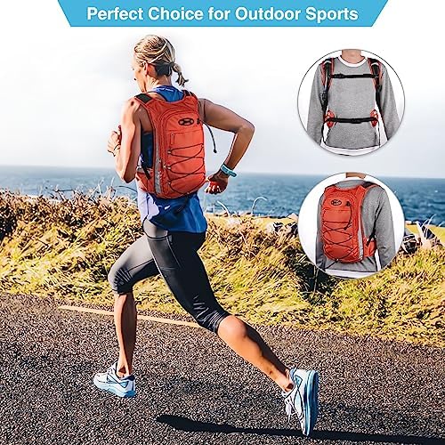NOOLA Hydration Backpack, Insulated Hiking Water Backpack with 3L TPU Water Bladder for Men Women, Running Hydration Pack Hydro Daypack for Hiking, Trail, Running, Marathons Race, Cycling