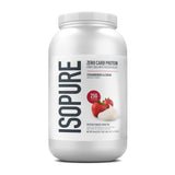 Isopure Zero Carb 100% Pure Whey Isolate Protein Powder, Lactose Free, Gluten Free, With Vitamins, Strawberries & Cream, 25g Protein Per Serving, 3 Lbs, 44 Servings (Packaging May Vary)