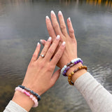 Fahlo Shark Tracking Bracelet – Track a Real Shark’s Journey – Supports Wildlife Conservation – Elastic, One Size Fits Most – on Interactive Mobile App Map – Unisex Ocean Conservation Gift (Dune)