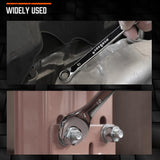 HORUSDY 12-Piece Metric Wrench Set | Combination Wrench Set with Organizer | 12 Point | 8mm - 19mm | Chrome Vanadium Steel