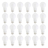 Amazon Basics A19 LED Light Bulbs, 60W Equivalent, Daylight White 5000K, Non-Dimmable, Energy Efficient 9W, E26 Base, 10,000 Hour Lifetime, 24-Pack