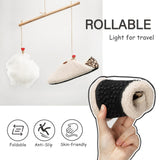 ATHMILE House Slippers for Women Men Indoor Barefoot House Shoes Soft Socks
