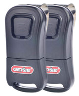 Genie Single Button Garage Door Opener Remotes (2 Pack) - Safe & Secure Access - Each Remote Compatibile Only With Genie Intellicode Garage Door Openers - Model G1T , Black - G1T 2-Pack