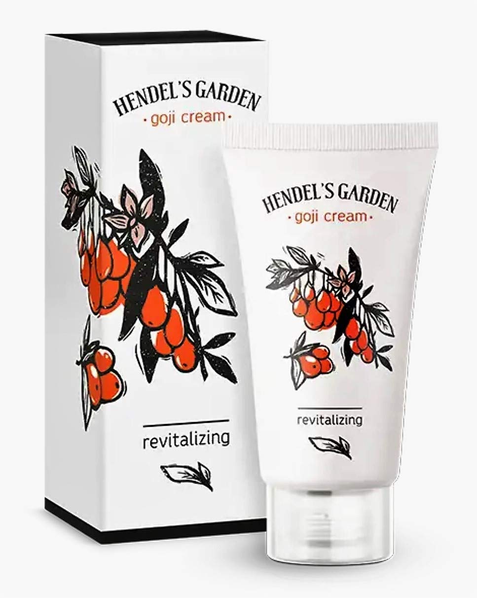 GOJI BERRY REVITALIZING MOISTURIZING ANTI AGE ANTI WRINKLE CREAM HENDELS GARDEN (10X50ML)