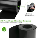 12 Gauge 40 Feet Grass Weed Barrier Landscape Edging 10 inch Depth Flexible Border Roll Lawn Landscape Garden Edging for Backyard Driveway Path Sidewalk