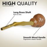 Grandfather Clock Winding Key Crank Winder Sligh Ridgeway Pearl