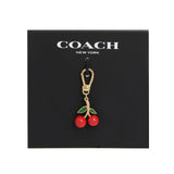 COACH Collectible Cherry Charm Gold One Size