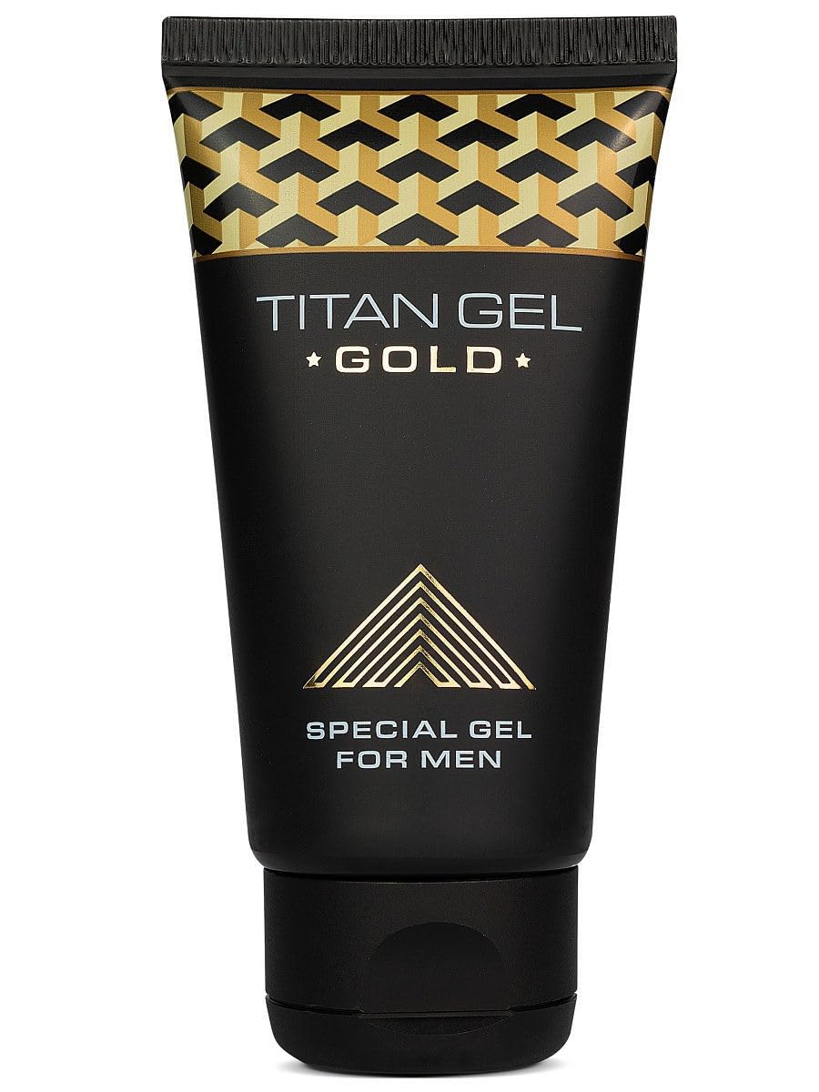 Titan Gel Gold for Men Original. Male Natural Massage Cream, 50ml