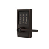 Schlage Encode Smart Wi-Fi Lock with Lever Handle, Touchscreen Keypad, Keyless Entry Door Lock, App Control, Alexa, Google Home and Airbnb Compatible, Aged Bronze, FE789WB CEN 716 LAT