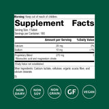 Standard Process Inc. Ribonucleic Acid (RNA) - RNA Supplement with Calcium, and Magnesium Citrate - Vegetarian, Gluten Free - 180 Tablets