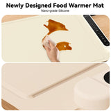 Warming Mat for Food Extra Large: 36"X16" Adjustable Silicone Food Warming Mat Heating Pad Food Warming Pad for Kitchen Counter Warming Trays for Buffets Party Hot Plates for Countertop Gifts Family