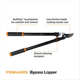 Fiskars 28” Garden Bypass Loppers, Tree Trimmer with 1.5" Cut Capacity